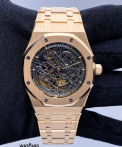 Audemars Piguet Royal Oak Rose Gold Skeleton Dial