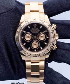 Rolex Daytona Rose Gold Black Dial