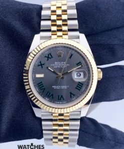 Rolex Datejust 41 Wimbledon Dial