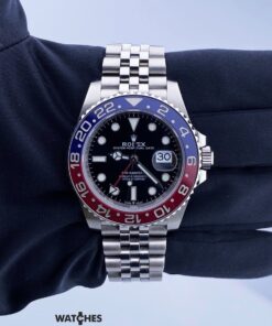 Rolex GMT-Master II  Pepsi Black Dial