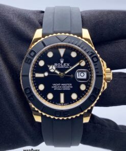 Rolex Yacht-Master Gold Black Dial
