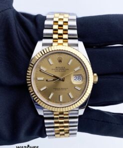 Rolex Datejust 41 Champagne Dial