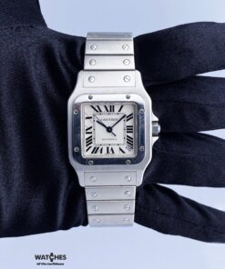 Cartier Santos Galbee White Dial