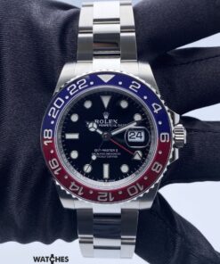 Rolex GMT-Master II  Pepsi Black Dial